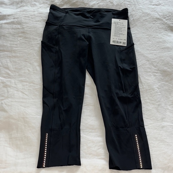 lululemon athletica Pants - Lululemon Athletica Black Cropped Pants